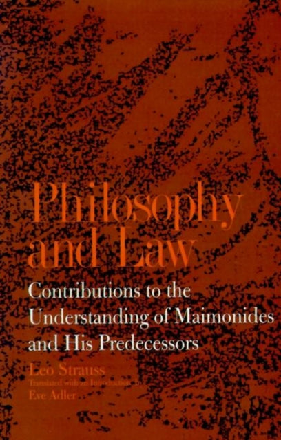 Book cover of: Philosophy and Law