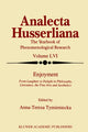 Book cover of: Enjoyment. By: A-T. Tymieniecka