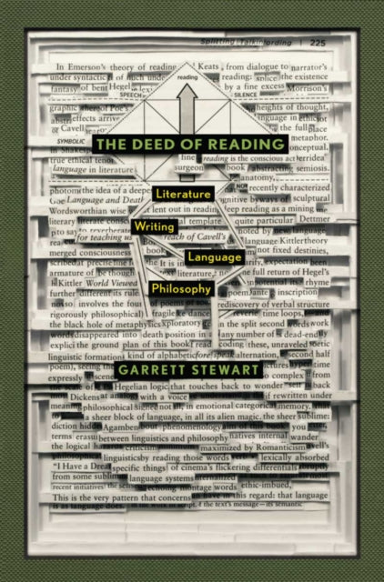 Book cover of: Deed of Reading. By: Garrett Stewart