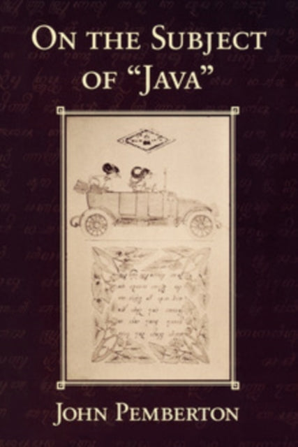 Book cover of: On the Subject of "Java"