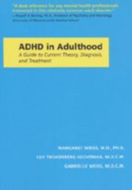 Book cover of: ADHD in Adulthood
