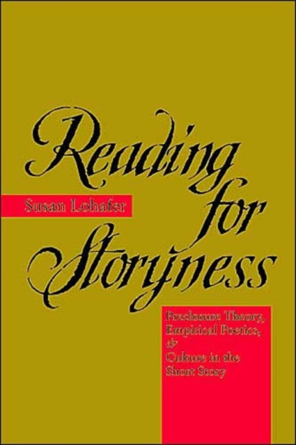 Book cover of: Reading for Storyness