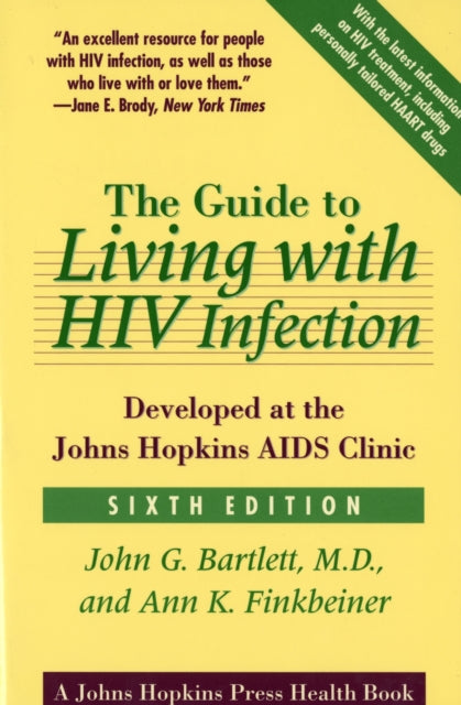 Book cover of: Guide to Living with HIV Infection. By: John G. Bartlett