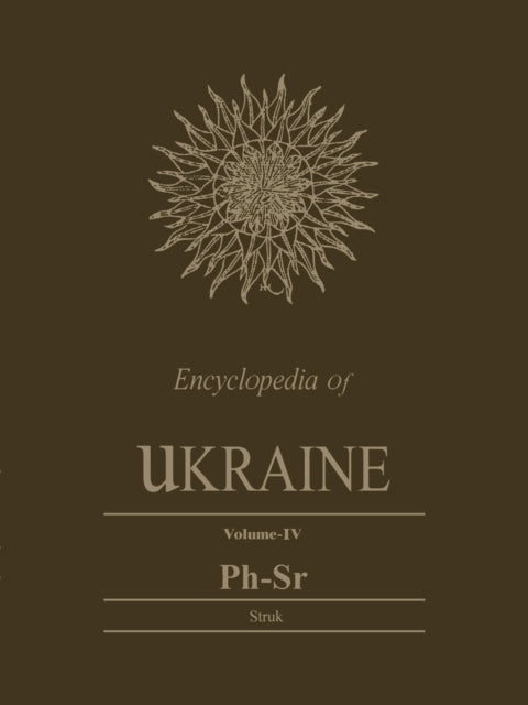Book cover of: Encyclopedia of Ukraine. By: Danylo Husar Struk
