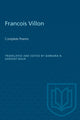 Book cover of: Francois Villon. By: Barbara Nelson Sargent-Baur