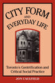 Book cover of: City Form and Everyday Life