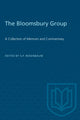 Book cover of: Bloomsbury Group. By: S.P. Rosenbaum