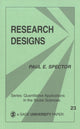 Book cover of: Research Designs