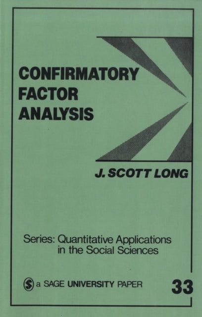 Book cover of: Confirmatory Factor Analysis