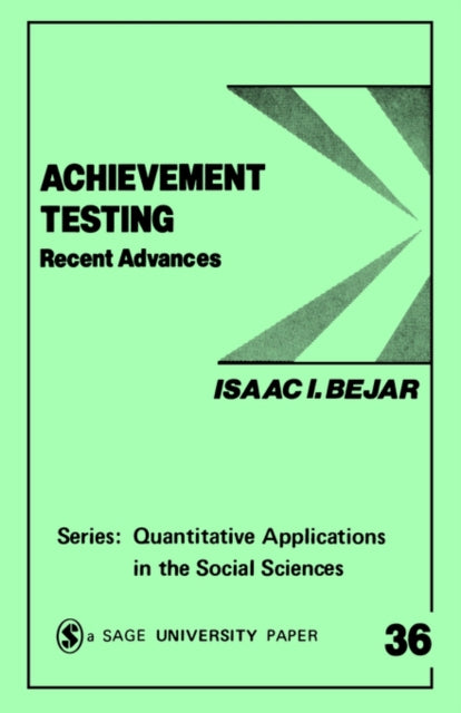 Book cover of: Achievement Testing