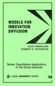 Book cover of: Models for Innovation Diffusion