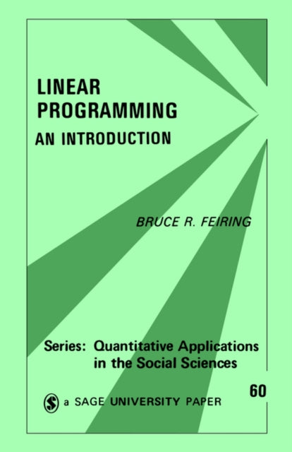 Book cover of: Linear Programming