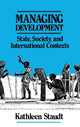 Book cover of: Managing Development