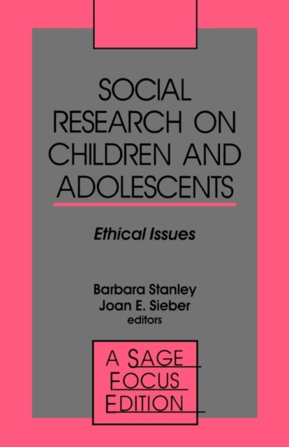 Book cover of: Social Research on Children and Adolescents