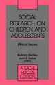 Book cover of: Social Research on Children and Adolescents