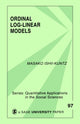 Book cover of: Ordinal Log-Linear Models