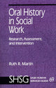 Book cover of: Oral History in Social Work