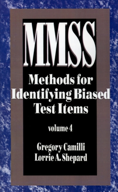 Book cover of: Methods for Identifying Biased Test Items