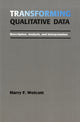 Book cover of: Transforming Qualitative Data