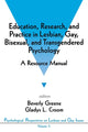 Book cover of: Education, Research, and Practice in Lesbian, Gay, Bisexual, and Transgendered Psychology