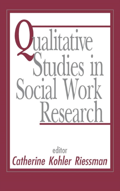 Book cover of: Qualitative Studies in Social Work Research