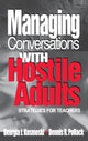 Book cover of: Managing Conversations With Hostile Adults. By: Georgia J. Kosmoski
