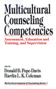 Book cover of: Multicultural Counseling Competencies