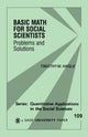 Book cover of: Basic Math for Social Scientists