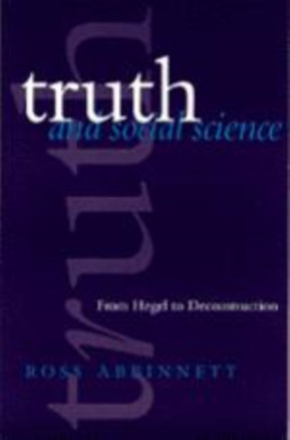Book cover of: Truth and Social Science