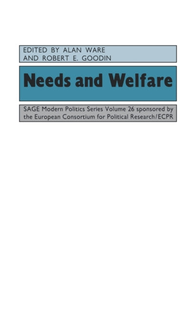Book cover of: Needs and Welfare