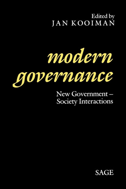 Book cover of: Modern Governance. By: Jan Kooiman
