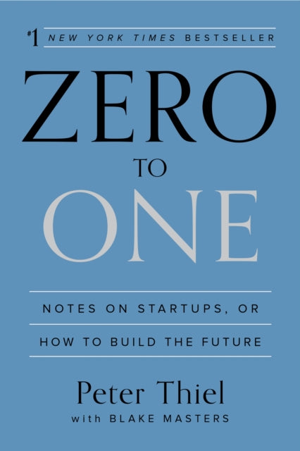 Book cover of: Zero to One