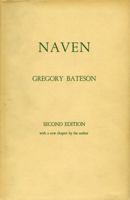 Book cover of: Naven. By: Gregory Bateson