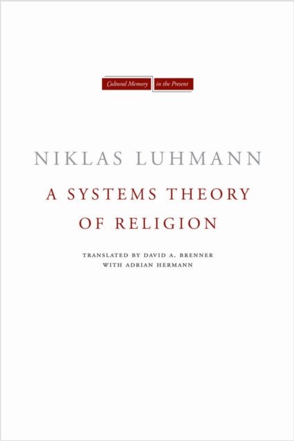 Book cover of: Systems Theory of Religion