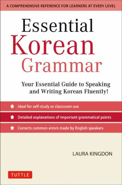 Book cover of: Essential Korean Grammar. By: Laura Kingdon