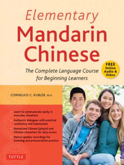Book cover of: Elementary Mandarin Chinese Textbook. By: Cornelius C. Kubler