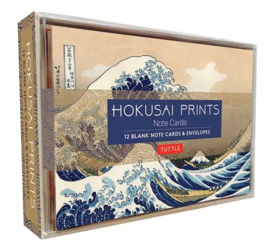 Book cover of: Hokusai Prints Note Cards. By: Tuttle Tuttle Editors