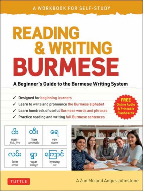 Book cover of: Reading & Writing Burmese: A Workbook for Self-Study. By: A. Zun Mo