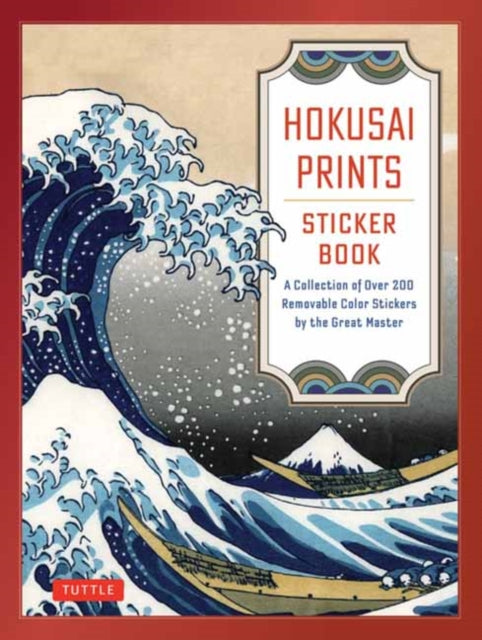 Book cover of: Hokusai Prints Sticker Book