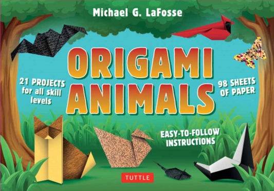 Book cover of: Origami Animals Kit