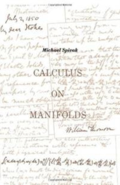 Book cover of: Calculus On Manifolds