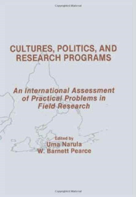 Book cover of: Cultures, Politics, and Research Programs