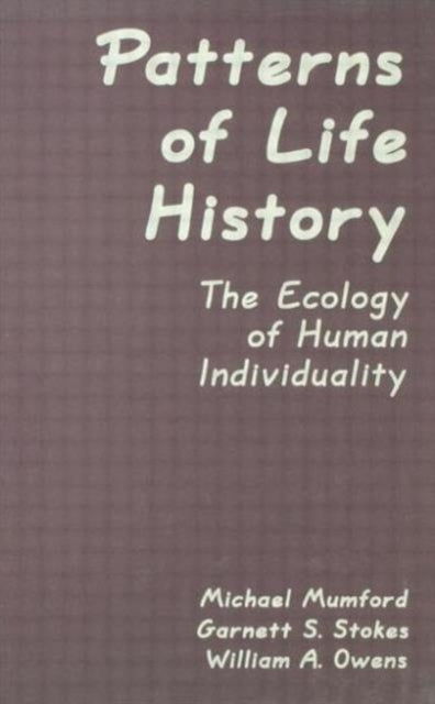 Book cover of: Patterns of Life History