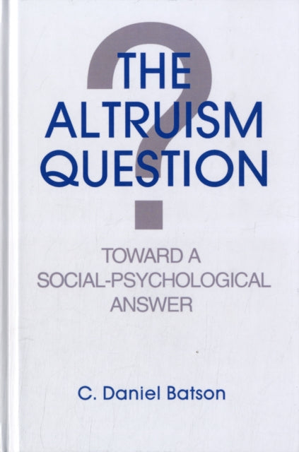 Book cover of: Altruism Question