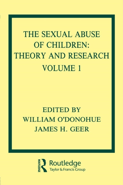 Book cover of: Sexual Abuse of Children