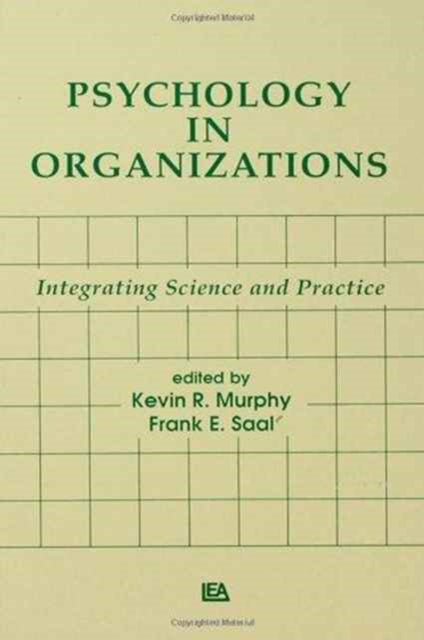 Book cover of: Psychology in Organizations