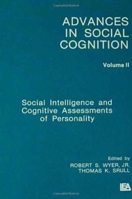 Book cover of: Social Intelligence and Cognitive Assessments of Personality