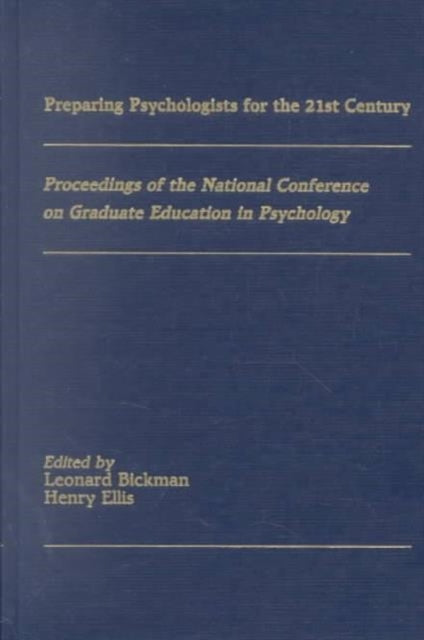 Book cover of: Preparing Psychologists for the 21st Century