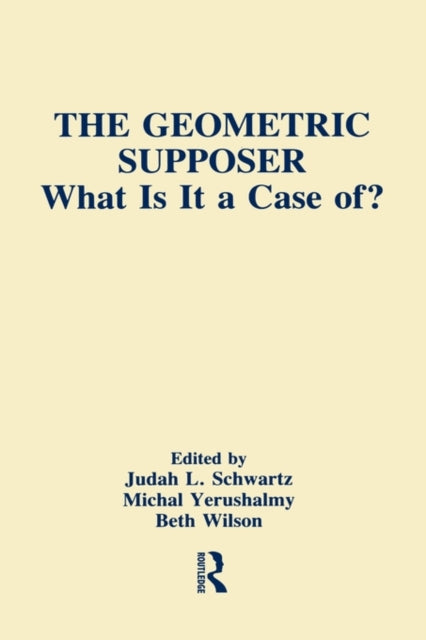 Book cover of: Geometric Supposer