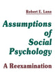 Book cover of: Assumptions of Social Psychology